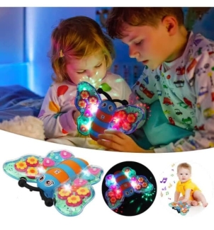 GEAR Butterfly Toy with 360? Rotation, Lights, and Music for Kids Price in Pakistan | LAPTAB
