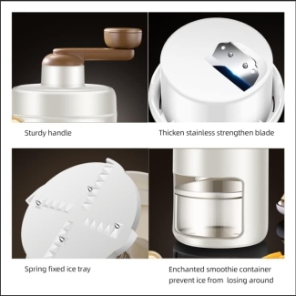 Ice Crusher Manual - Compact, Portable Ice Maker for Home and Bar Use Price in Pakistan | LAPTAB