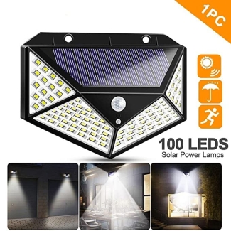 Solar Wall Lamp with Motion Sensor, Waterproof, Easy Installation, 13.6cm Price in Pakistan | LAPTAB