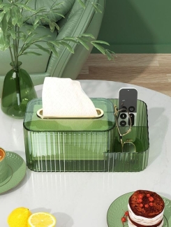 New Acrylic Tissue Box with Multi-Grid Design for Home and Office Use Price in Pakistan | LAPTAB