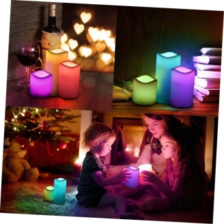 Magic Colour Changing Wax Candles with Remote Control and Timer Function Price in Pakistan | LAPTAB