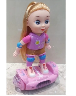 Battery Operated 3D Light & Sound Skate Doll - Large, Cute, Durable Price in Pakistan | LAPTAB