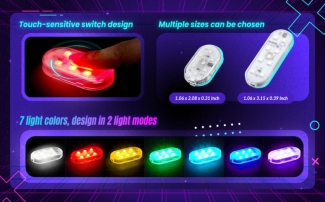 LED Interior Magnetic Lamp with 7 Color Options and Safety Features Price in Pakistan | LAPTAB