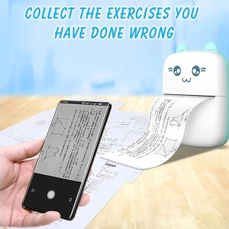 MINI PRINTER Adhesive Small Portable Bluetooth Printer - Blue or Pink Price in Pakistan | LAPTAB