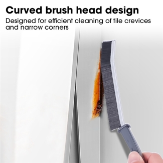 2pcs Bathroom Tile Corner Brush - Flexible Nylon Bristles for Deep Cleaning Price in Pakistan | LAPTAB