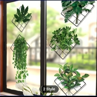 3D Green Plant Wall Stickers
