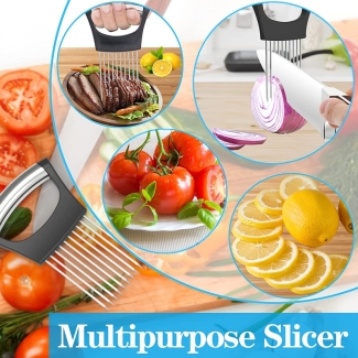 Slicer Cutting Aid Holder - Convenient Onion Holder for Odor-Free Cooking Price in Pakistan | LAPTAB