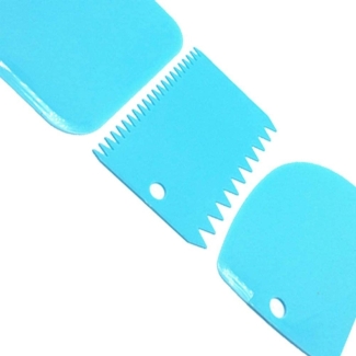 3-Piece Cake Decorating Scraper Set - Straight, Serrated, Curved Edges Price in Pakistan | LAPTAB