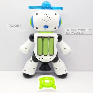 Dancing Fan Robot with 3D Lights and Music for Kids, 6 Inches Tall Price in Pakistan | LAPTAB