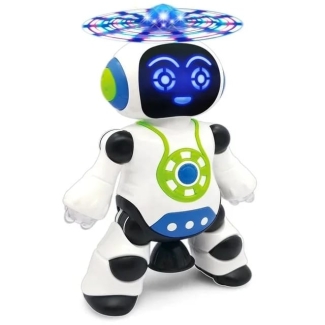 Dancing Fan Robot with 3D Lights and Music for Kids, 6 Inches Tall Price in Pakistan | LAPTAB