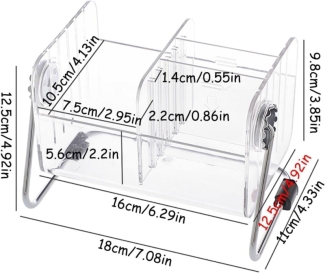 Clear Acrylic Desktop Remote Control and Cosmetic Organizer Box Price in Pakistan | LAPTAB