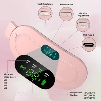 Therapy Vibration Massager Heating Belt for Menstrual and Abdominal Pain Relief Price in Pakistan | LAPTAB