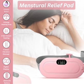 Therapy Vibration Massager Heating Belt for Menstrual and Abdominal Pain Relief Price in Pakistan | LAPTAB