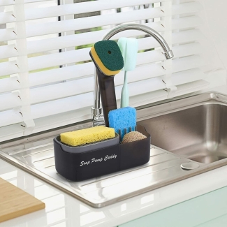 3-in-1 Soap Pump and Sink Caddy for Organized Kitchen Cleaning Tools Price in Pakistan | LAPTAB