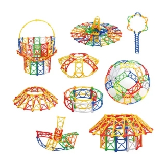 Smart Stick Blocks for Kids - Multi-Color Building Blocks for Creativity Price in Pakistan | LAPTAB