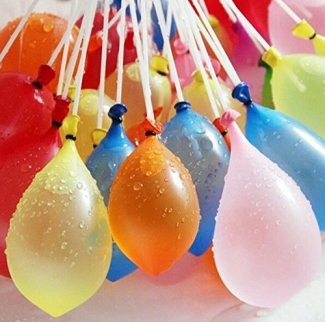 Fast Fill Water Balloon Kit - Quickly Fill 111 Balloons for Fun Games