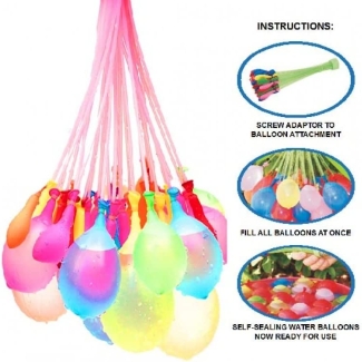 Fast Fill Water Balloon Kit - Quickly Fill 111 Balloons for Fun Games Price in Pakistan | LAPTAB