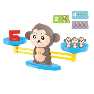 Mini Monkey Balance Math Game for kids