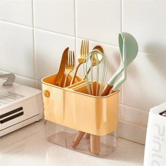 Acrylic Cutlery Holder with Hooks for Easy Organization and Drying Price in Pakistan | LAPTAB
