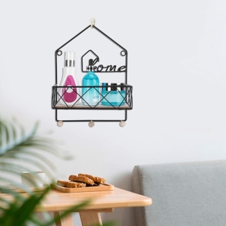 Home Creative Wall Shelf - Hollow Iron Design for Living Room and Office Price in Pakistan | LAPTAB
