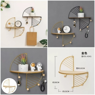 Home Creative Circle Shape Wall Shelf for Collectibles and Decor Price in Pakistan | LAPTAB
