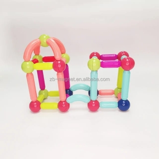 52pcs Magnetic Rods Set for Creative Play and Imagination Development Price in Pakistan | LAPTAB