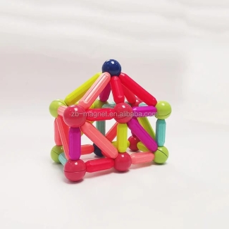 52pcs Magnetic Rods Set for Creative Play and Imagination Development Price in Pakistan | LAPTAB