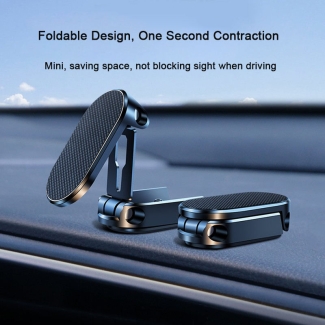 Car Magnetic Mobile Holder - Self-Adhesive Aluminum Alloy Phone Stand Price in Pakistan | LAPTAB
