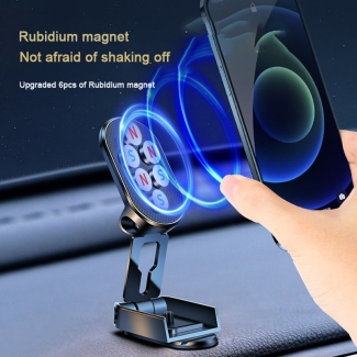 Car Magnetic Mobile Holder - Self-Adhesive Aluminum Alloy Phone Stand Price in Pakistan | LAPTAB