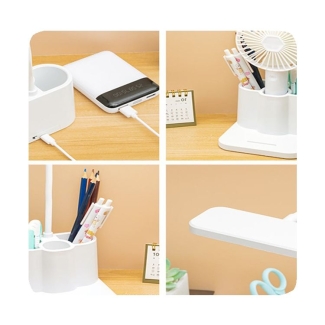Adjustable Table Lamp with Phone Holder and Color Temperature Control Price in Pakistan | LAPTAB