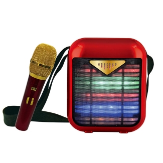Karaoke Machine with 2 Wireless Microphones, Bluetooth, Portable, Kids Gift Price in Pakistan | LAPTAB