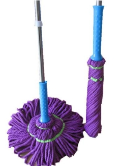 Foldable Telescopic Twister Mop with Stainless Tray and Synthetic Cloth Head Price in Pakistan | LAPTAB