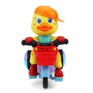 TRICYCLE DUCK Toy with Lights & Sounds - Battery-Operated Vehicle for Kids Price in Pakistan | LAPTAB
