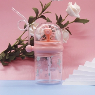 250 ML Baby Straw Water Bottle with Dolphin Design, Portable and Fun Price in Pakistan | LAPTAB