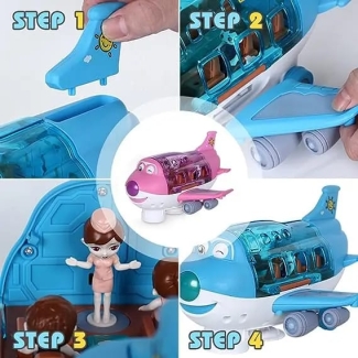 Multicolor AIRLINER WITH LIGHT SOUNDS Airplane Toy for Ages 3+ Price in Pakistan | LAPTAB