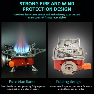 Portable Outdoor Camping Gas Stove with Electronic Ignition and Stable Tripod Price in Pakistan | LAPTAB