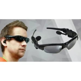 Bluetooth Glass Earbuds with HD Polarized Lens and 4 Hours Playtime