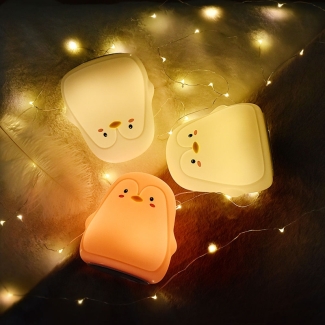 Cute Penguin LED Touch Lamp with Color Changing, USB Rechargeable, Remote Control Price in Pakistan | LAPTAB