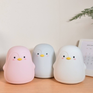 Cute Penguin LED Touch Lamp with Color Changing, USB Rechargeable, Remote Control Price in Pakistan | LAPTAB