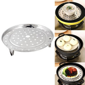 4 Pcs Stainless Steel Steam Rack for Cooking, Steaming, and Cooling