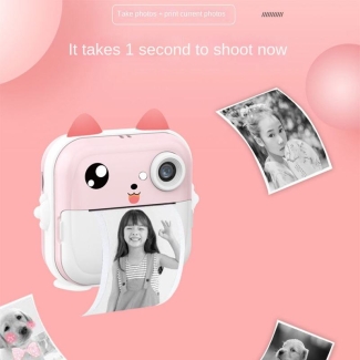 Pocket Inkless Mini Printer for Kids - Instant Photo Printing & DIY Coloring Price in Pakistan | LAPTAB