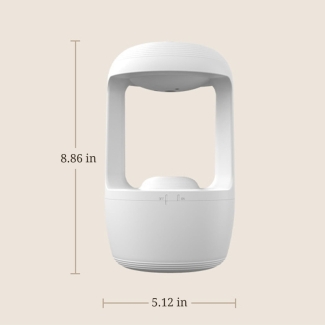Mini Glow-in-the-Dark Air Humidifier with Ultrasonic Technology, White Price in Pakistan | LAPTAB