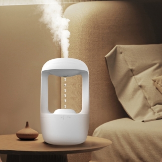 Mini Glow-in-the-Dark Air Humidifier with Ultrasonic Technology, White Price in Pakistan | LAPTAB
