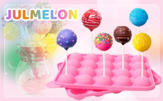 Silicon Lollipop Mould Set with 3 Designs and 60 Reusable Sticks Price in Pakistan | LAPTAB