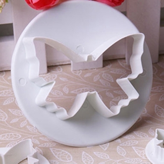 Small Butterfly Plunger Cake Mold Set - 3 Sizes, Reusable Plastic Price in Pakistan | LAPTAB