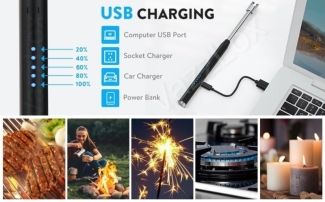 VazzLox Flexible Neck Electric Arc Lighter for Kitchen and BBQ Use Price in Pakistan | LAPTAB