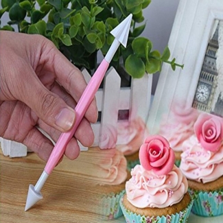 Cake Flower Decorative Pen Set - 9 Food Grade Plastic Tools for Baking Price in Pakistan | LAPTAB