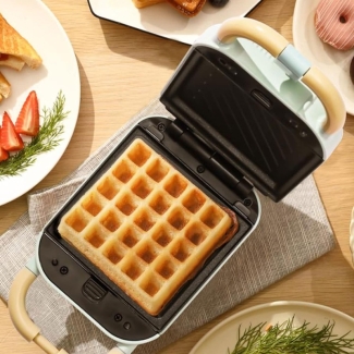 5-in-1 Electric Sandwich Maker, Green, 650W, with 5 Detachable Plates Price in Pakistan | LAPTAB