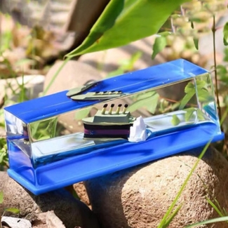 Spinning Fluid Drift Bottle - Acrylic Ocean-Themed Dashboard Decoration Price in Pakistan | LAPTAB