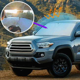 Car Windshield Sun Shade - Foldable UV Ray & Heat Blocker for Interior Protection Price in Pakistan | LAPTAB